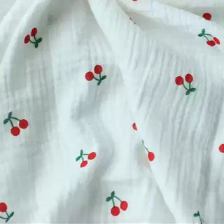 Conversational Cotton Double Gauze A126406