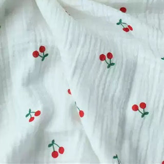 Conversational Cotton Double Gauze A126406