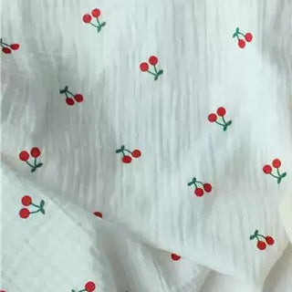 Conversational Cotton Double Gauze A126406