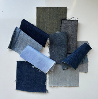 Fabric Swatch Bundle Pack - Premium Japanese Denim Sample Set