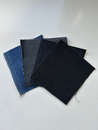 Fabric Swatch Bundle Pack - Premium Japanese Denim Sample Set