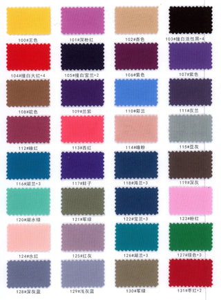 Solid Stretch Biopolishing Combed Cotton French Terry S006422