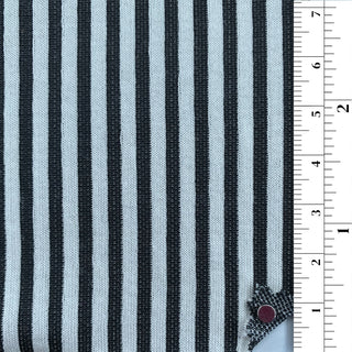 Premium Stripes Stretch Rayon Polyester Blended Jacquard A002326