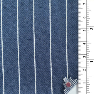 Premium Stripes Stretch Cotton Nylon Blended Jacquard A002341