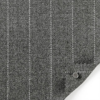 Stripes Worsted Wool Viscose Twill Suiting A025505