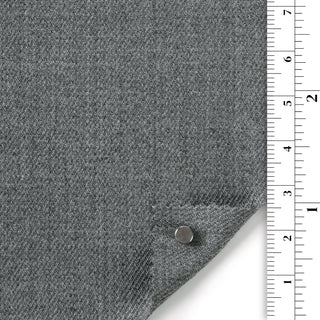Solid Worsted Wool Twill Suiting A025506