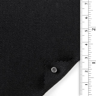 Solid Worsted Wool Polyester Twill Suiting A025509