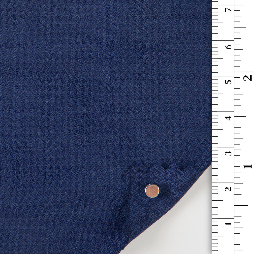 Solid Stretch Easy Care Worsted Wool Polyester Dobby Suiting A026303 ...