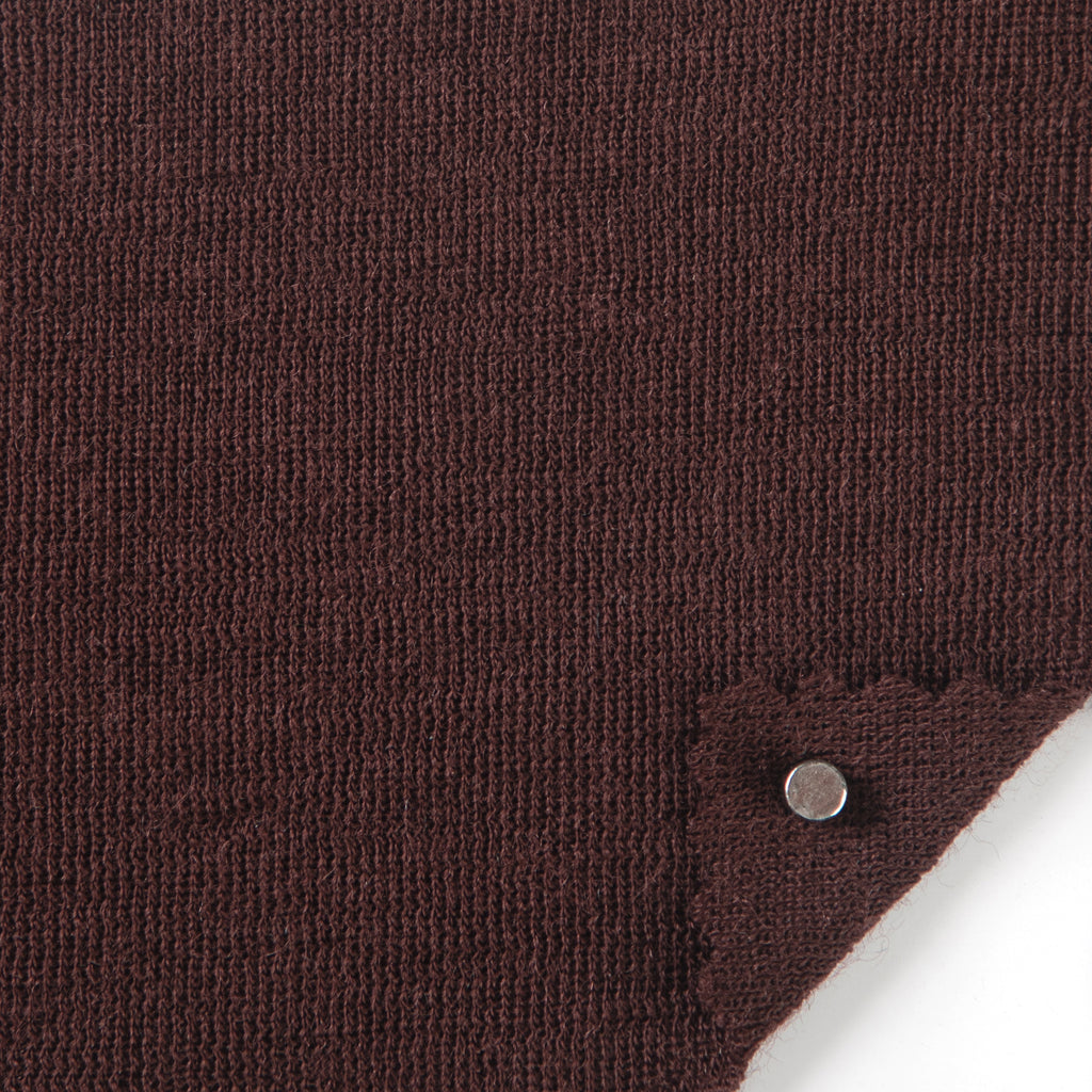 Solid Stretch 80S (18.5 Micron) Machine Washable Merino Wool Rib 1x1 ...