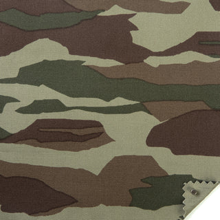 Camouflage Organic Cotton Canvas A201532