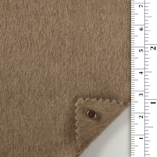 Premium Luxury Solid Virgin Wool Camel Blended Double Faced Melton A202301