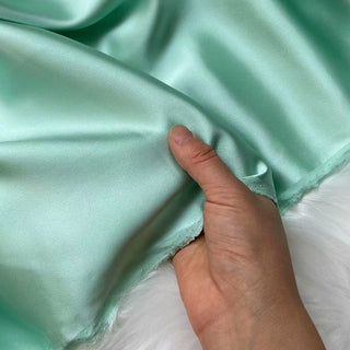 Yardblox Exclusive Luxury Silk Collection Solid Multi Color Non-Stretch 6A Mulberry Silk Charmeuse Satin DS26514 -30 Momme