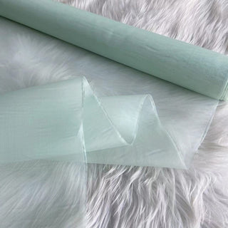 Yardblox Exclusive Luxury Silk Collection Solid Multi Color Non-Stretch Mulberry Silk Organza DS26504 -8 Momme