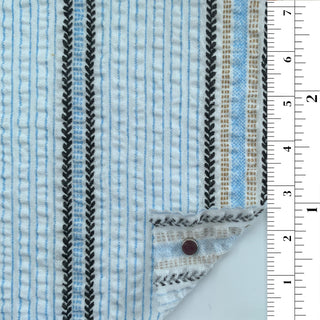 Stripes Cotton Seersucker B010306