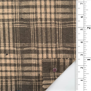 Plaid/Checkered Cotton Jacquard B010315