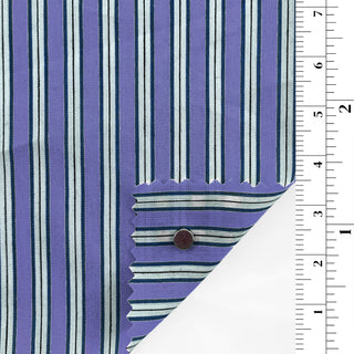 Stripes Cotton Nylon Blended Poplin B010325