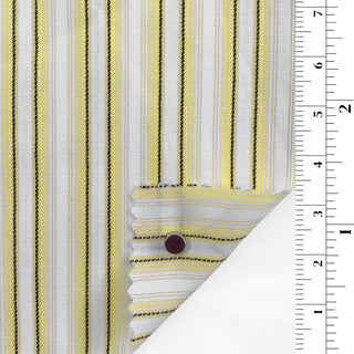 Stripes Cotton Polyester Blended Jacquard B010326