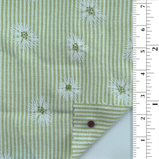 Stripes Cotton Polyester Blended Jacquard B010340