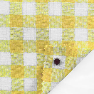 Gingham Cotton Polyester Slub B010322