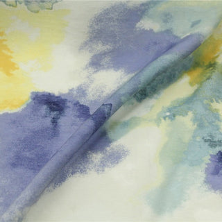 Japanese Fashion Designer Abstract Multi Color Non-Stretch Linen Tencel™ / Lyocell Blended Plain Woven B017632