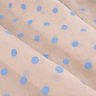 Japanese Fashion Designer Polka Dot Pink Non-Stretch Linen Tencel™ / Lyocell Blended Plain Woven B017645
