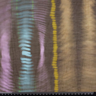 Japanese Fashion Designer Abstract Multi Color Non-Stretch Linen Tencel™ / Lyocell Blended Plain Woven B017646