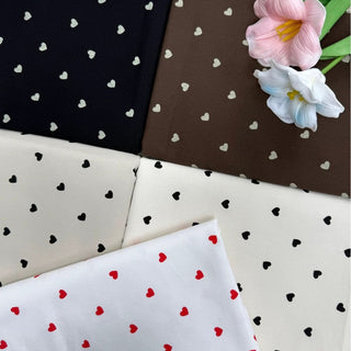 Hearts Cotton Twill B022604