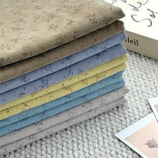 Floral Washed Cotton Twill B022606