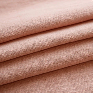 Solid Linen Cotton Crepe B023601 - 45 Colors Available