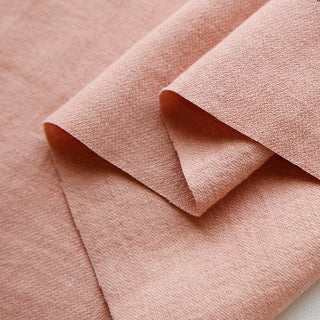 Solid Linen Cotton Crepe B023601 - 45 Colors Available