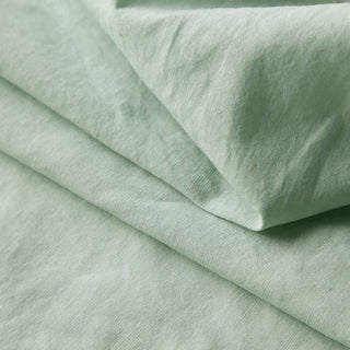 Solid Sand Washed Lyocell Cotton Plain Woven Woven B023604 - 88 Colors Available