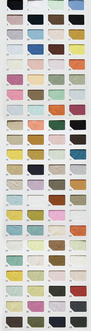 Solid Sand Washed Lyocell Cotton Plain Woven Woven B023604 - 88 Colors Available