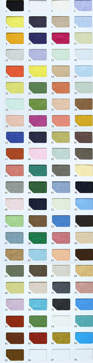 Solid Sand Washed Ramie Lyocell Plain Woven Woven B023605 - 85 Colors Available
