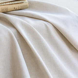 Solid Linen Cotton Plain Woven Woven B023606 - 216 Colors Available