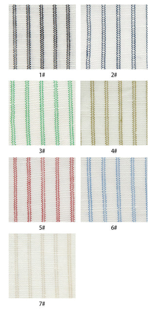 Stripes Lyocell Linen Plain Woven Woven B023608 - 7 Colors Available