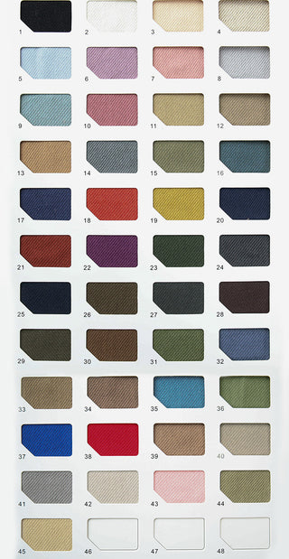 Solid Washed Cotton Linen Twill B023611 - 45 Colors Available