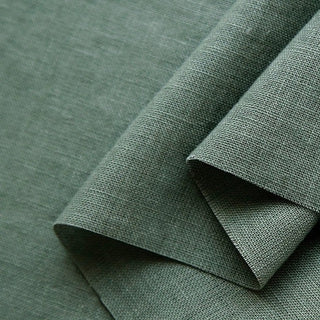 Solid Linen Plain Woven Woven B023613 - 16 Colors Available