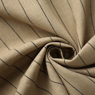 Stripes Viscose Linen Slub B023616 - 16 Colors Available
