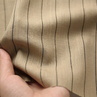 Stripes Viscose Linen Slub B023616 - 16 Colors Available