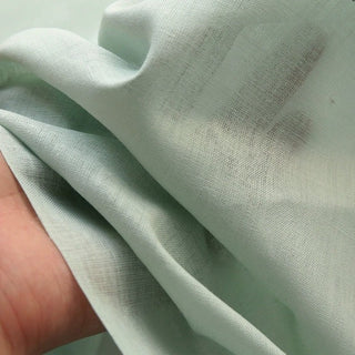 Solid Linen Cotton Plain Woven Woven B023617 - 41 Colors Available