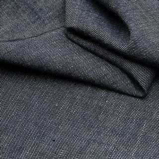 Solid Linen Wool Denim Twill B023624 - 7 Colors Available