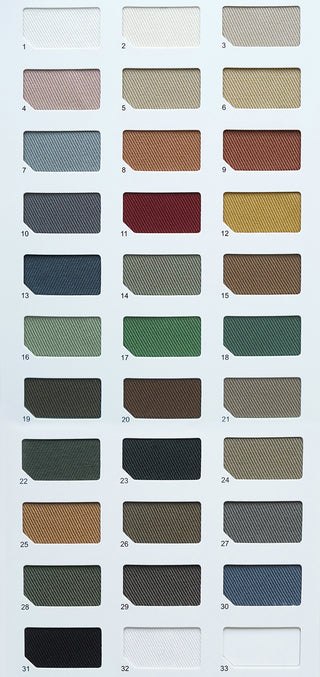 Solid Easy Care Lyocell Cotton Twill B023625 - 32 Colors Available
