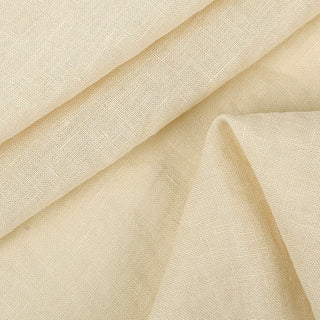 Solid Sand Washed Hemp Plain Woven Woven B023628 - 82 Colors Available