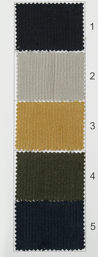 Solid Hemp Cotton Corduroy B023638 - 5 Colors Available