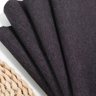 Solid Hemp RPET / Recycled Polyester Oxford Canvas B023639 - 5 Colors Available