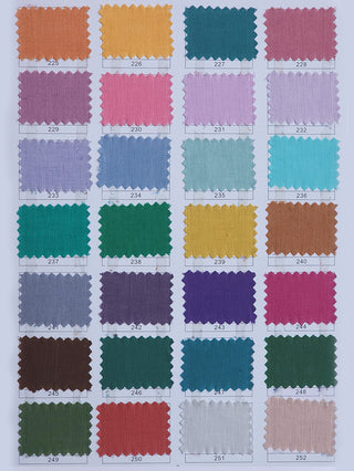 Solid Linen Plain Woven Woven B023645 - 252 Colors Available