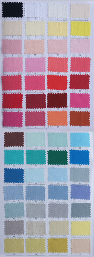 Solid Linen Plain Woven Woven B023645 - 252 Colors Available