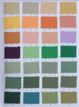 Solid Linen Plain Woven Woven B023645 - 252 Colors Available