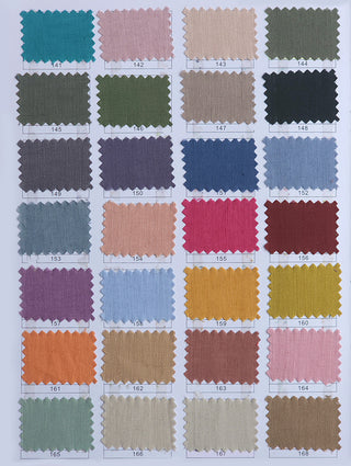 Solid Linen Plain Woven Woven B023645 - 252 Colors Available