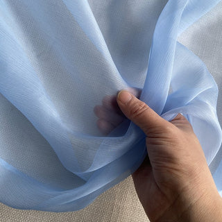 Yardblox Exclusive Luxury Silk Collection Solid Multi Color Non-Stretch Crinkled Mulberry Silk Georgette DS26502 -5 Momme